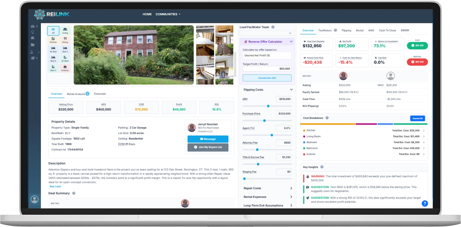 REILink Contract Repository Interface